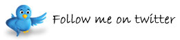Follow me on twitter